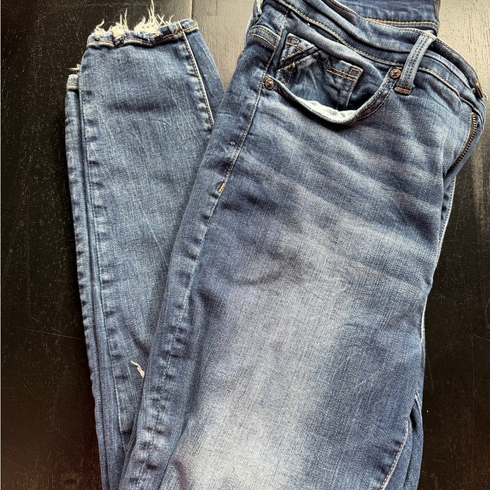 Buckle Black Distressed Skinny Jeans